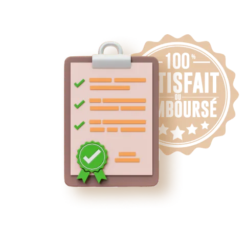 Garantie satisfait ou remboursé 30 jours